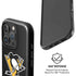 NHL Pittsburgh Penguins Solid Background iPhone 16 Pro Magsafe Impact Case